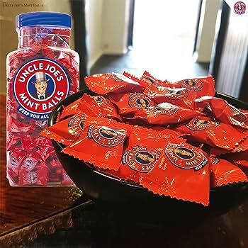 Uncle Joe’s | Sugar Free Mint Balls | 1.4kg Jar - Image 2